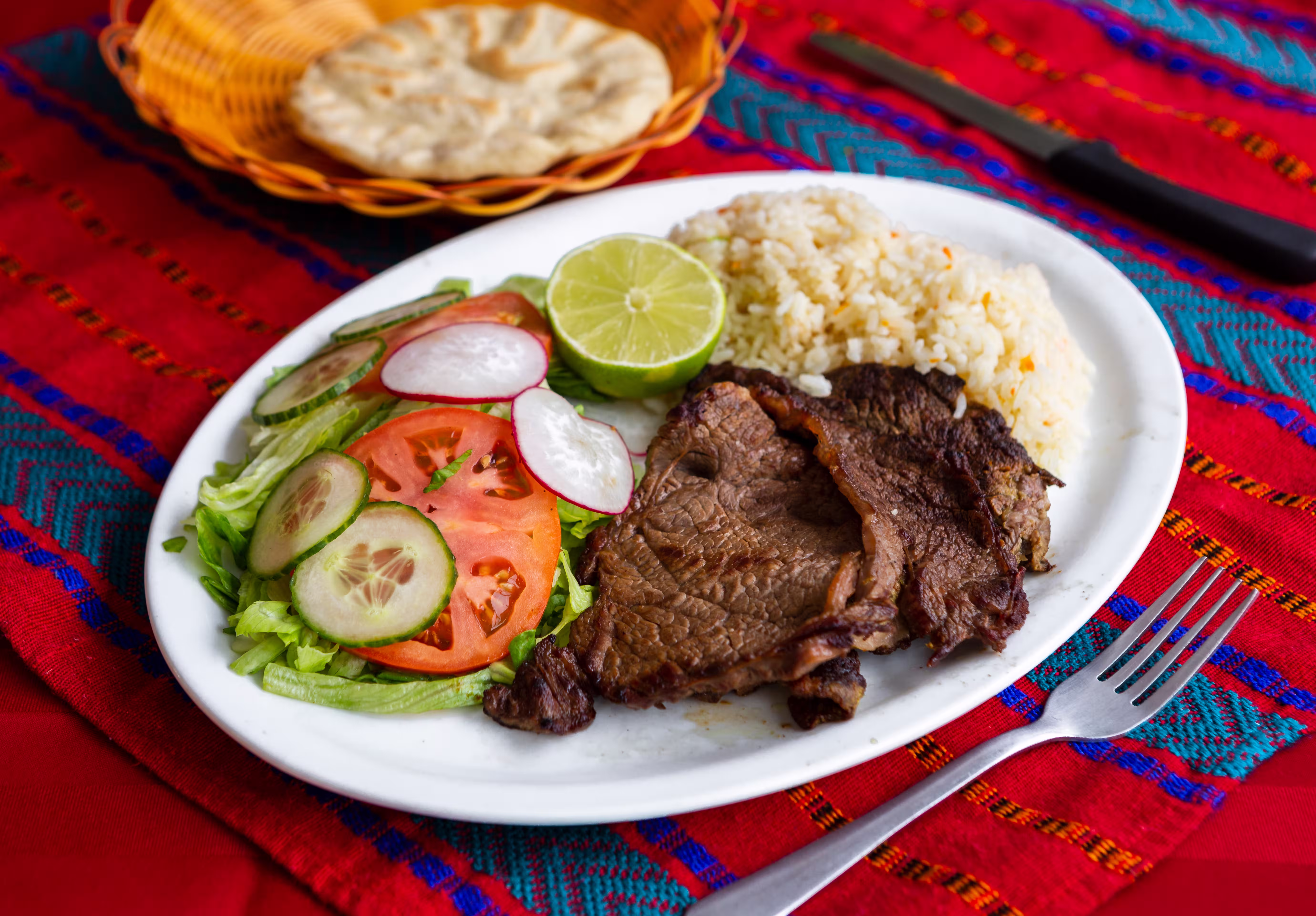 Carne a la plancha
